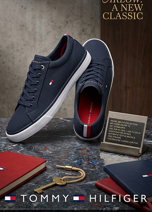 Tommy hilfiger ідеал оригінал кросівки кеди мокасини