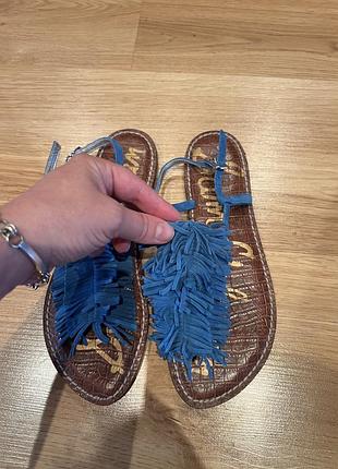 Сандалі sam edelman , usa . 37 розмір . натуральна шкіра замша . нові!