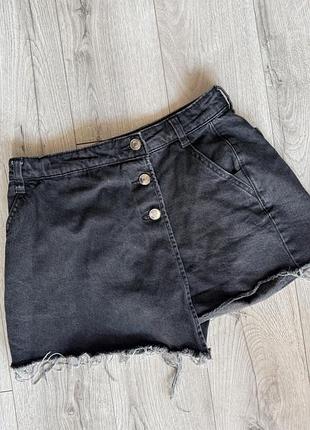Спідниця-шорти джинсові zara розмір с