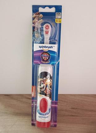Детская электрическая зубная щетка arm &amp; hammer kid's spinbrush