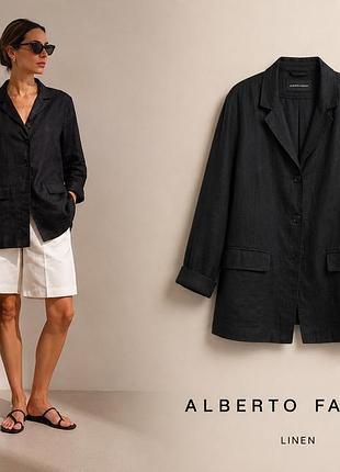 Женский льняной пиджак alberto fabiani p 38
