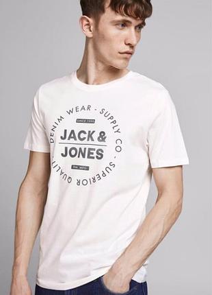 Нова котонова футболка jack & jones, оригінал.