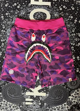 Шорти bape a bathing ape shark