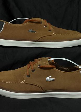 Мокасины lacoste