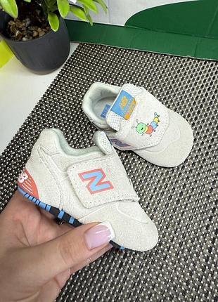Оригинальные кроссовки тапочки на липучке new balance 574