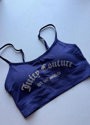 Топ juicy couture синій