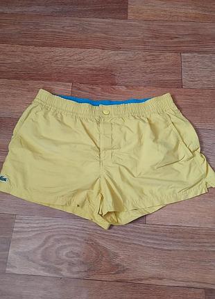Винтажные шорты lacoste devanlay (оригинал), размер m