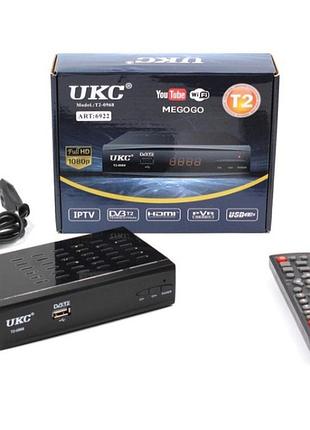 Тюнер ukc dvb-t2 0968 metal з підтримкою wifi