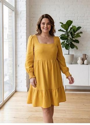 Жовта сукня bcbg paris