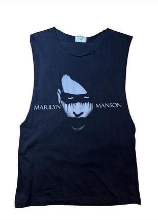 Майка marilyn manson / мерч / рок-майка