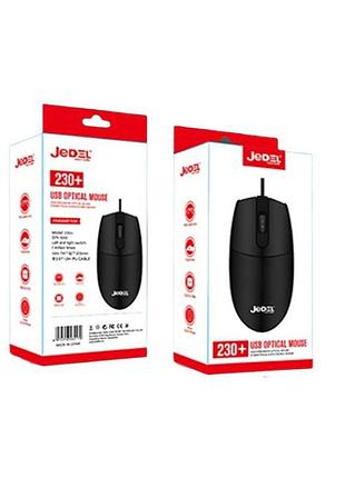 Проводная мышка jedel 230+