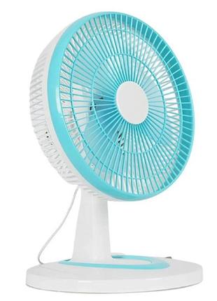 Настільний вентилятор wimpex wx-919, 50 вт, 2 швидкості, діаметр 270 мм