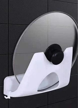 Навесная кухонная подставка для крышек multifunctional storage pot cover rack