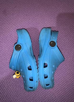 Детская обувь сабо crocs с8 оригинал, стелька к точкам 15,5-16 см 3