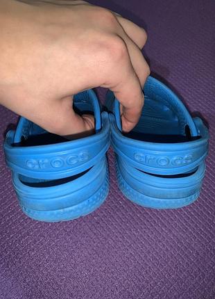 Детская обувь сабо crocs с8 оригинал, стелька к точкам 15,5-16 см 4