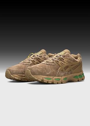 Мужские кроссовки asics gel-kayano trainer beige green