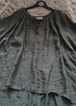 Легка вільна блуза  100% шовк від emma volws.