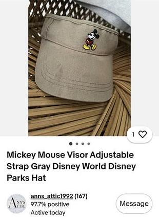Кепка disney