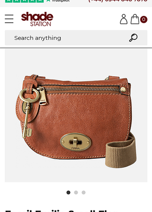 Fossil emilia small flap accessories