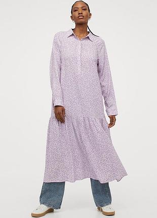 Сукня в квітковий принт h&m