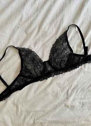 Мереживний бра femme украінського бренду lace flower lingerie
