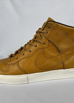 Nike dunk high ac кожаные мужские кроссовки 42 размер 26.5 см