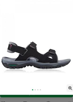 Сандалі karrimor antibes чорного кольору з сірою підошвою