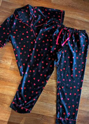 Женская пижама esmara атлас размер l 44/46 euro
