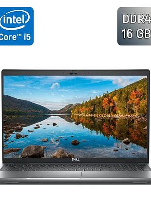 Ультрабук dell latitude 5530 / 15.6" (1920x1080) ips / intel core i5-1245u (10 (12) ядер по 1.2 - 4.4 ghz) / 16 gb ddr4 / 256 gb
