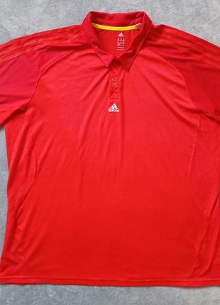 Брендова футболка поло adidas.