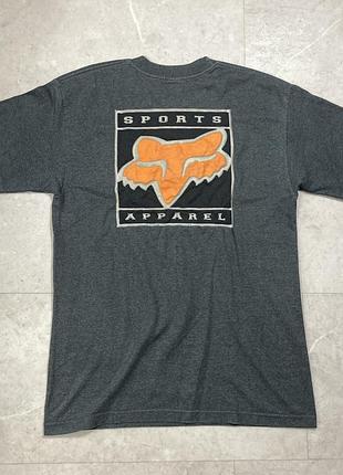 Футболка vintage fox racing t-shirt large