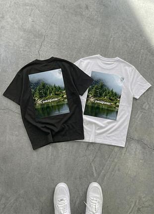 Футболка patagonia forest photo print tee