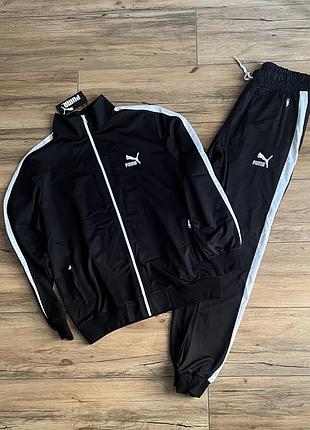 Спортивний костюм puma чорний xxl