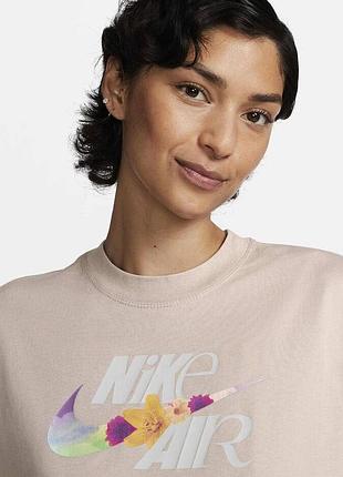 Жіноча стильна футболка nike air бавовна