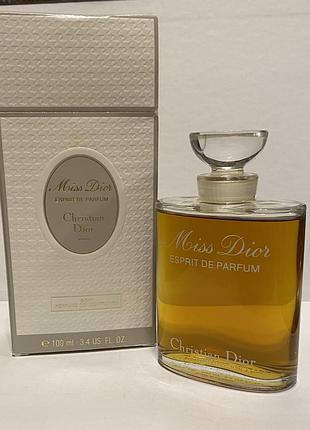 Christian dior miss dior esprit de parfum духи 100 мл винтаж оригинал