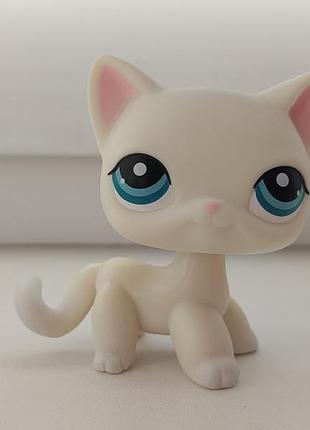 Лпс пет шоп петшоп кішка стоячка littlest pet shop lps котик кіт киця фігурки тварин іграшки іграшка дитяча фігурка little pet shop пет шопы петшопы