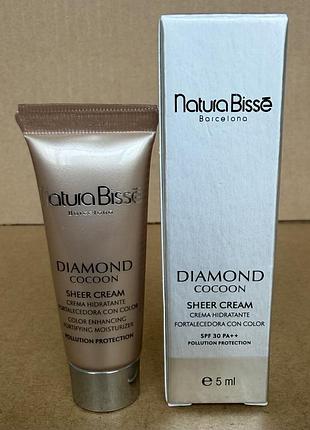 Natura bisse diamond cocoon sheer cream spf30 крем для обличчя 5ml