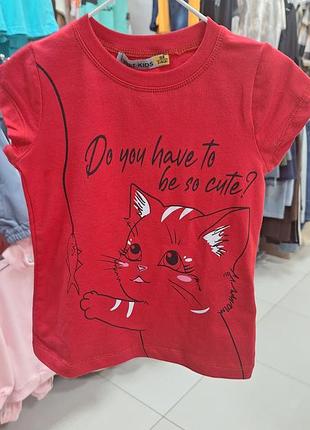 Футболка девочка first kids туречка