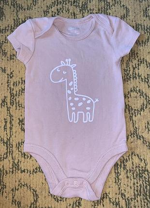 Боди 🦒 lily & dan 6-9 мес