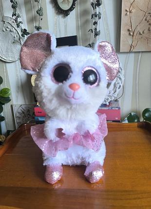 Мишка-балерина nina від ty beanie boos — оригінал