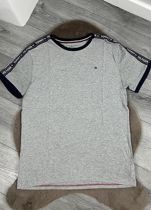 Оригінальна унісекс бавовняна футболка tommy hilfiger