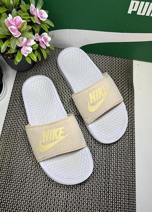 Оригинальные шлепанцы nike