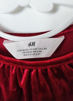 Сукня від h&m оксамитова 2