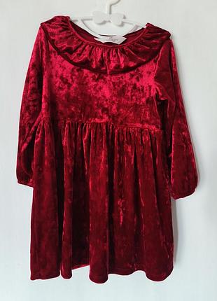 Сукня від h&m оксамитова