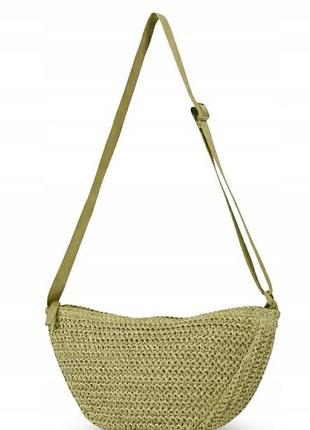 Маленькая соломенная сумочка crossbody handbag мебель