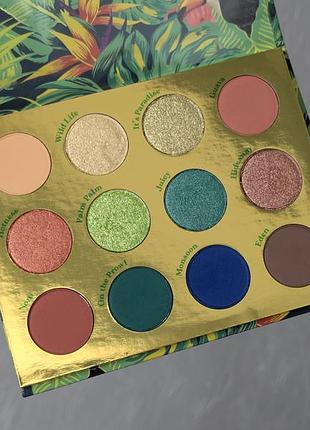 Палетка тіней colourpop lush life palette