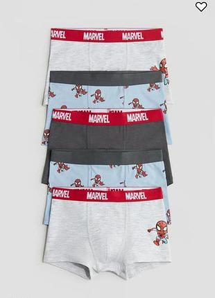 Набор трусиков боксеров marvel h&amp;m