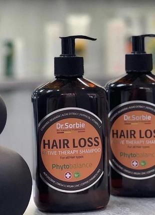 Терапевтический шампунь hair loss dr.sorbie 400ml/1 l