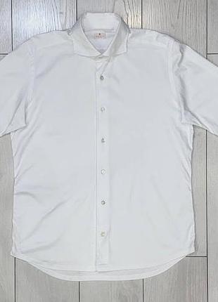 Чоловіча бавовняна сорочка  bruli made in swiss size m-l