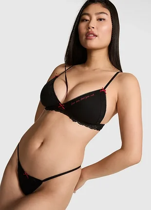 Комплект белья victoria's secret pink wink flirty gift set оригинал